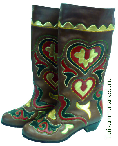 Татарская национальная обувь - ичиги