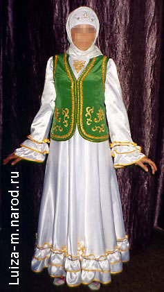 Национальное платье с соблюдением традиций шариата