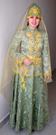 Стилизованный женский татарский костюм