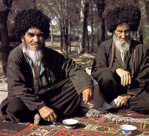Туркменский мужской народный костюм