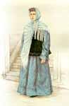 Татарская женщина в национальной одежде